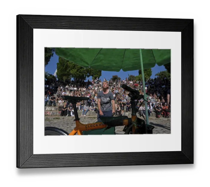 Framed Print : Germany, Berlin, 11.05.2025, Sunday afternoon Mauerpark Framed Print : Germany, Berlin, 11.05.2025, Sunday afternoon Mauerpark