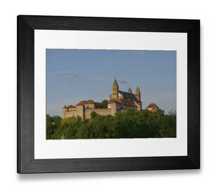 Framed Print : Comburg, Benedictine monastery Framed Print : Comburg, Benedictine monastery