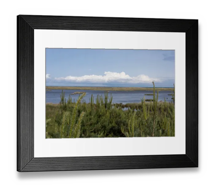 Framed Print : DarBer Ort, Cumulus clouds
