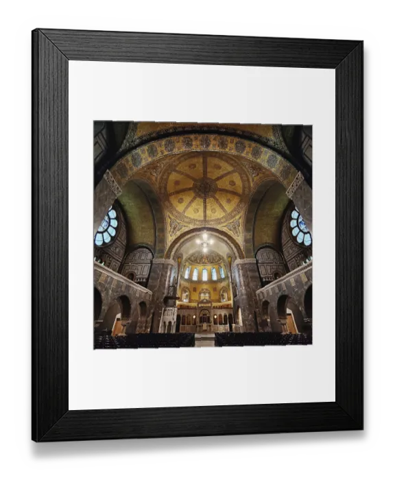 Framed Print : Church of the Redeemer, the best-preserved testimony to Kaiser Wilhelm II's church building programme