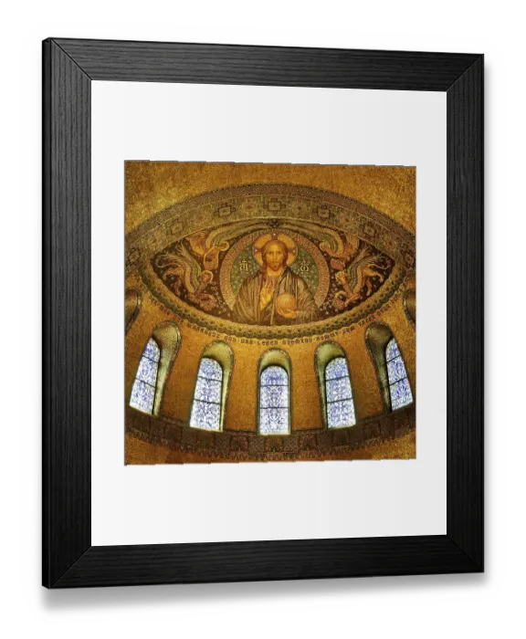 Framed Print : Church of the Redeemer, the best-preserved testimony to Kaiser Wilhelm II's church building programme