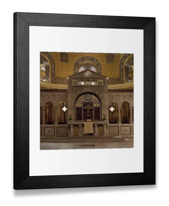 Framed Print : Church of the Redeemer, the best-preserved testimony to Kaiser Wilhelm II's church building programme