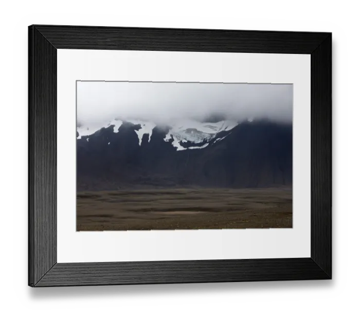 Framed Print : View from the Kaldidalur highland track to the Thorisjokull glacier volcano Framed Print : View from the Kaldidalur highland track to the Thorisjokull glacier volcano