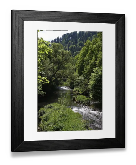 Framed Print : River Nagold in the Black Forest Framed Print : River Nagold in the Black Forest