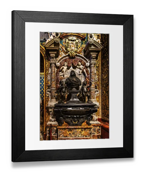 Framed Print : St John's Co-Cathedral is considered one of the finest examples of High Baroque architecture in Europe Framed Print : St John's Co-Cathedral is considered one of the finest examples of High Baroque architecture in Europe