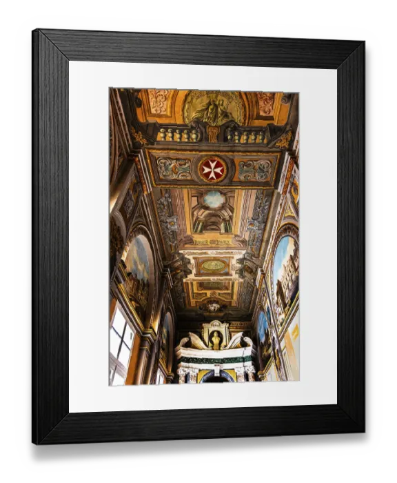 Framed Print : Grand Master's Palace, 1571 residence of the Order of St John