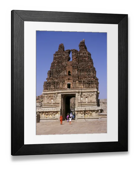 Framed Print : The Vittala Temple, built in the early 16th century