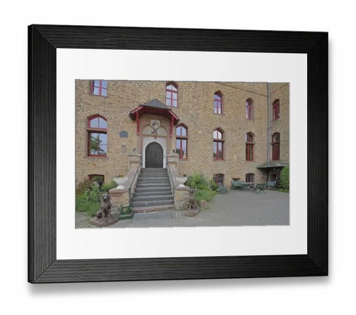 Framed Print : Satzvey Castle built in the 12th century