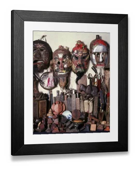 Framed Print : The Yao nationality (its great majority branch is also known as Mien)