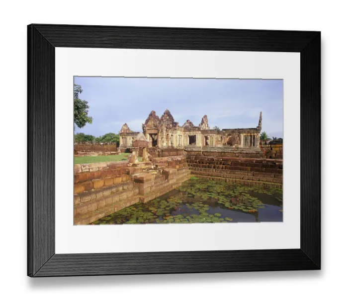 Framed Print : Prasat Hin Mueang Tam is a Khmer temple in the Khleang and Baphuon styles
