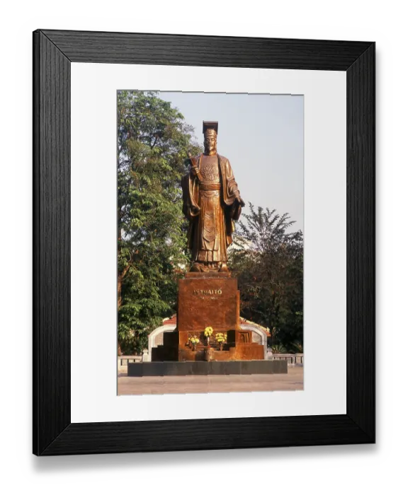 Framed Print : Ly Thai Tổ (birth name Ly Cong Uẩn 李公蘊)