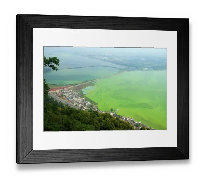 Framed Print : Dian Lake (Chinese: 滇池)