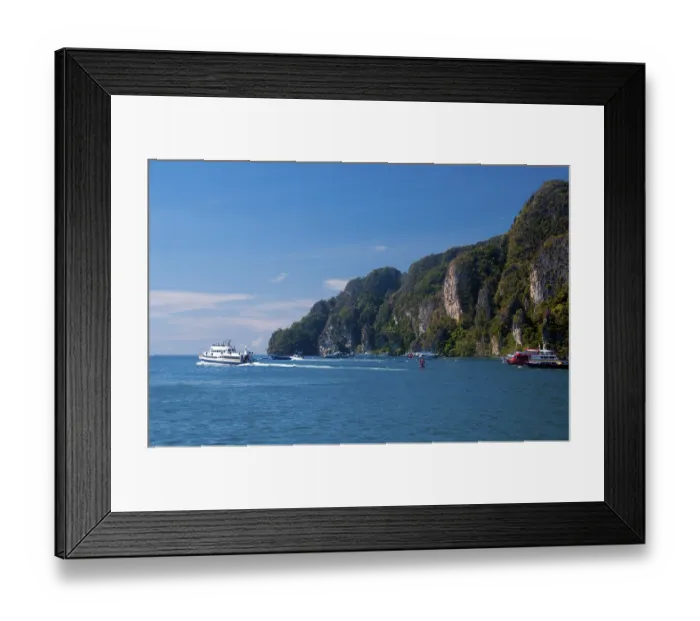Framed Print : Ko Phi Phi consists of two islands
