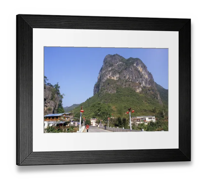 Framed Print : Guangxi, formerly romanized Kwangsi