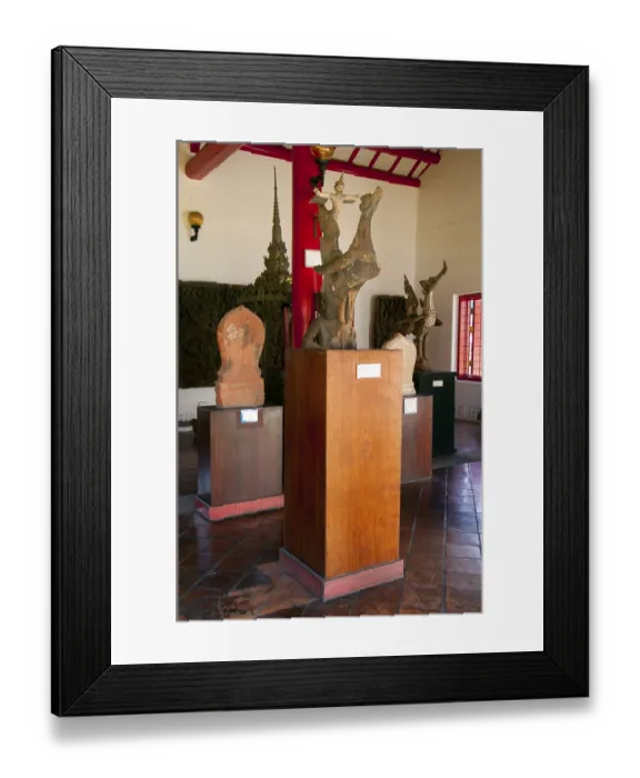 Framed Print : The Songkhla National Museum building was originally built in 1878
