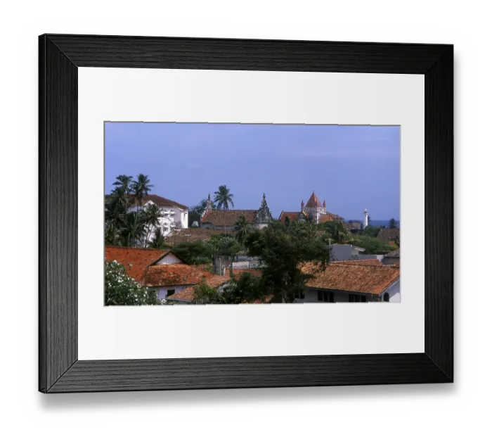 Framed Print : Galle was for centuries Sri Lanka's main port Framed Print : Galle was for centuries Sri Lanka's main port
