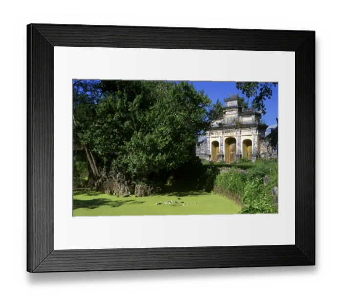 Framed Print : Emperor Gia Long ordered the construction of Hue Citadel in 1805 Framed Print : Emperor Gia Long ordered the construction of Hue Citadel in 1805