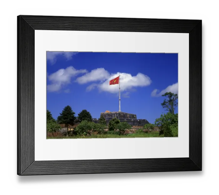 Framed Print : Emperor Gia Long ordered the construction of Hue Citadel in 1805 Framed Print : Emperor Gia Long ordered the construction of Hue Citadel in 1805