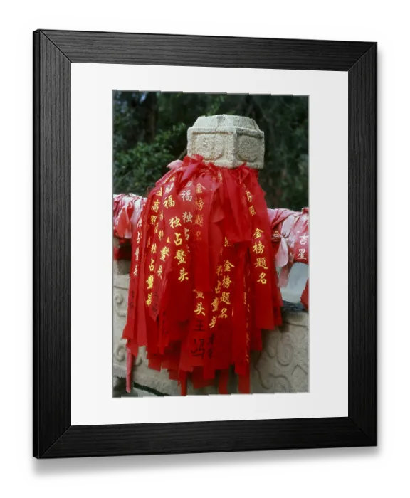 Framed Print : The Wen Miao (Confucian Temple) was constructed during the Ming Dynasty (1368 - 1644) and first used in 1439