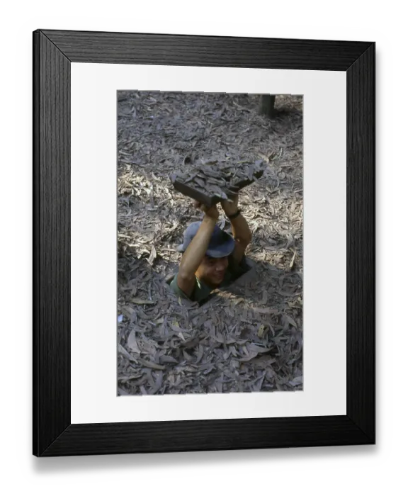 Framed Print : The Second Indochina War, known in America as the Vietnam War