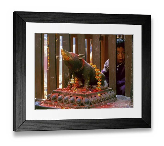 Framed Print : According to Hindu mythology