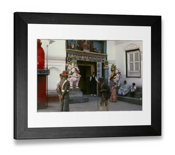 Framed Print : The Hanuman Dhoka, or royal palace Framed Print : The Hanuman Dhoka, or royal palace