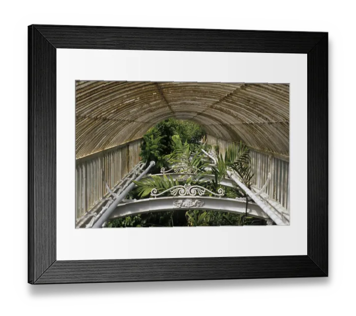 Framed Print : Greenhouse Kew Gardens