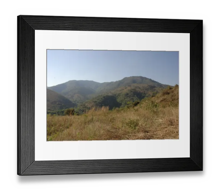 Framed Print : North Malawi landscape