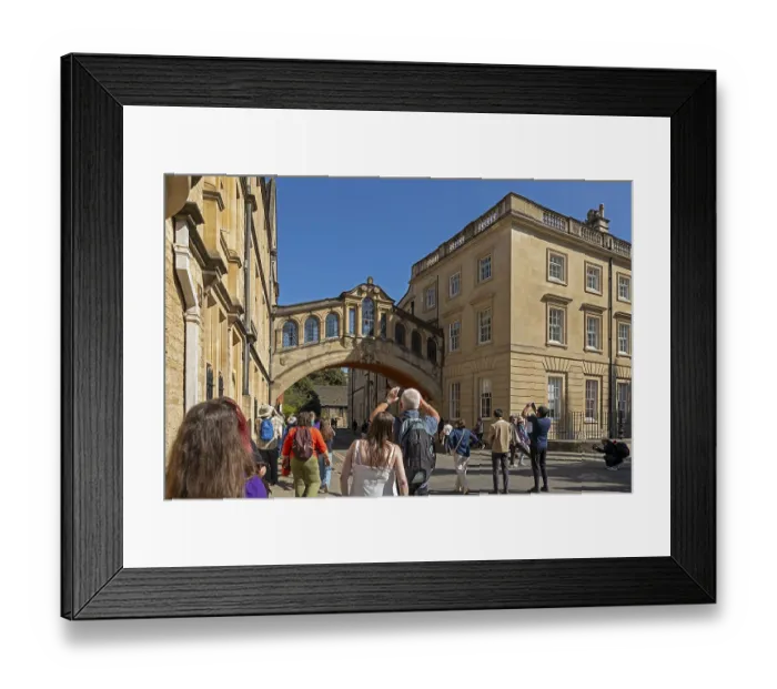 Framed Print : Hertford Bridge, Bridge of Sighs Framed Print : Hertford Bridge, Bridge of Sighs
