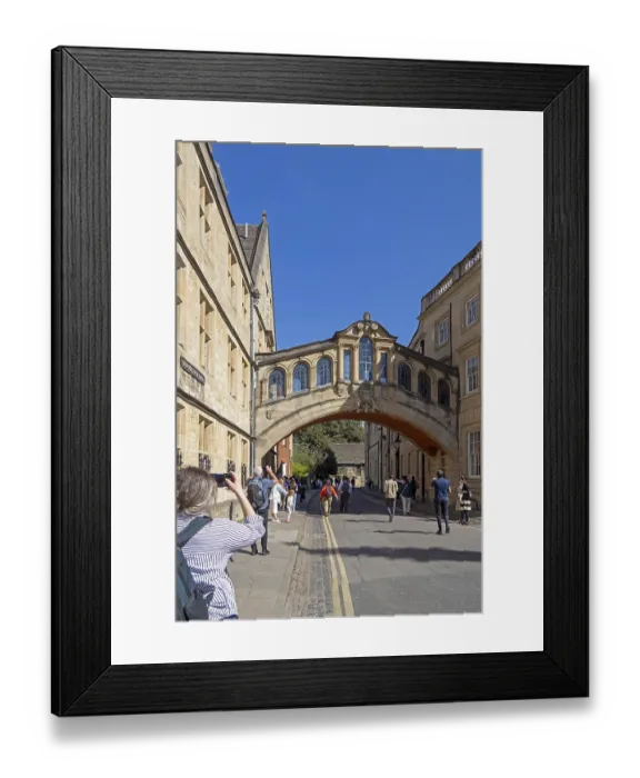 Framed Print : Hertford Bridge, Bridge of Sighs