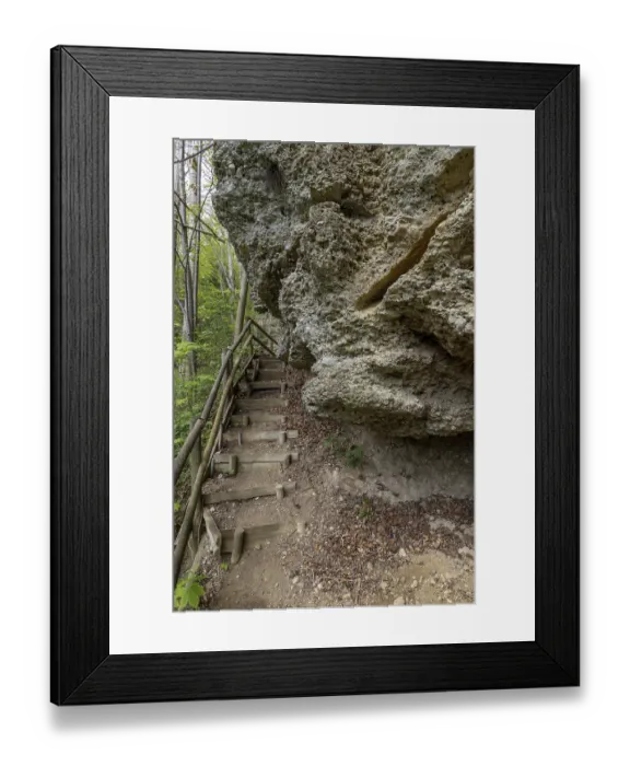 Framed Print : Natural monument Geological organs near the hamlet of Bossarts Framed Print : Natural monument Geological organs near the hamlet of Bossarts