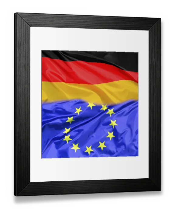 Framed Print : Germany, member state of the European Union