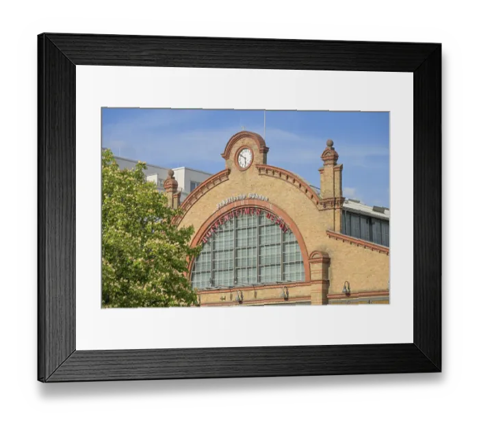 Framed Print : Bockenheimer Depot, Stadtische Buhnen Framed Print : Bockenheimer Depot, Stadtische Buhnen