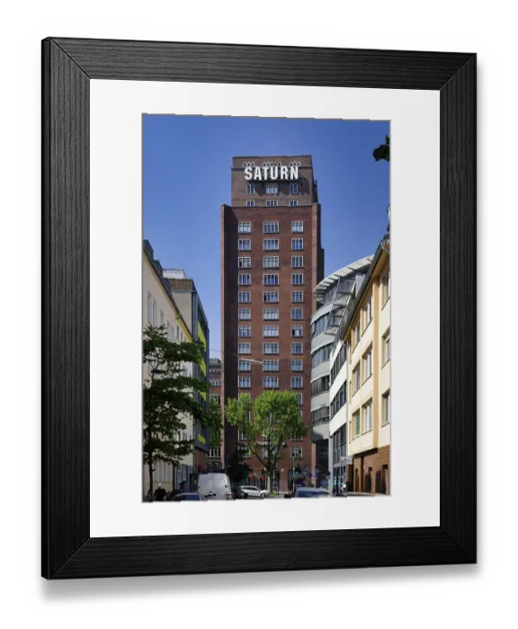 Framed Print : Cologne, Germany April 29 2025: The historic Hansahochhaus