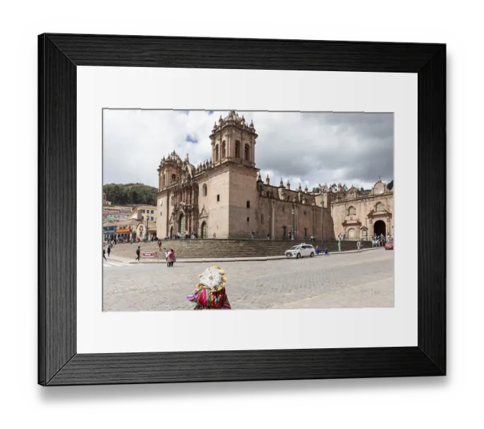 Framed Print : Cathedral, Cusco, Peru Framed Print : Cathedral, Cusco, Peru