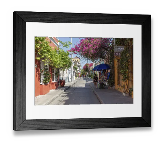 Framed Print : Getsemani, Cartagena de Indias