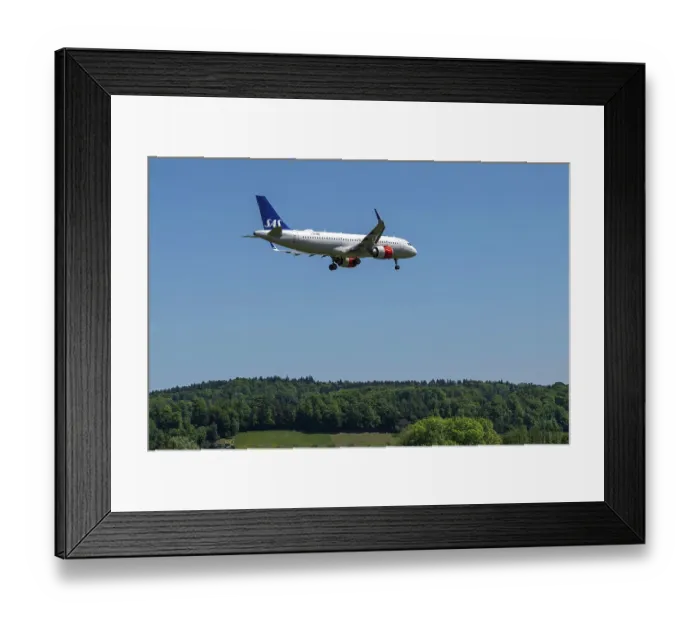 Framed Print : Aircraft SAS Scandinavian Airlines