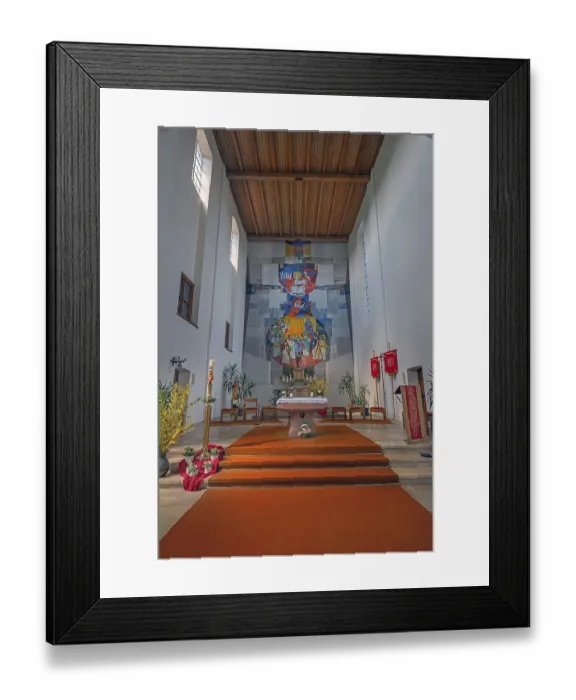 Framed Print : St. Maria is the Catholic parish church Framed Print : St. Maria is the Catholic parish church