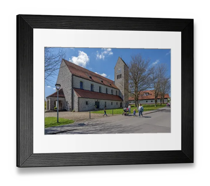 Framed Print : St. Maria is the Catholic parish church Framed Print : St. Maria is the Catholic parish church
