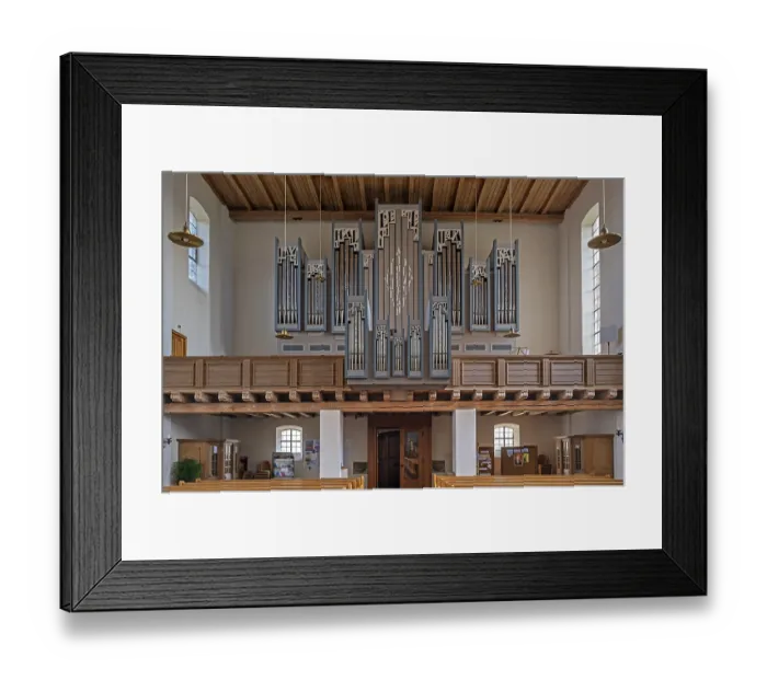 Framed Print : The organ loft, St Mary's is the Catholic parish church Framed Print : The organ loft, St Mary's is the Catholic parish church