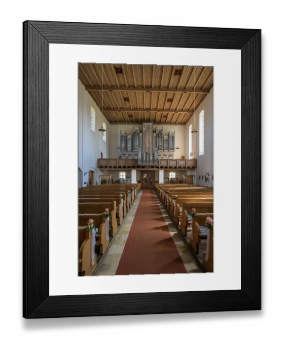 Framed Print : The organ loft, St Mary's is the Catholic parish church Framed Print : The organ loft, St Mary's is the Catholic parish church