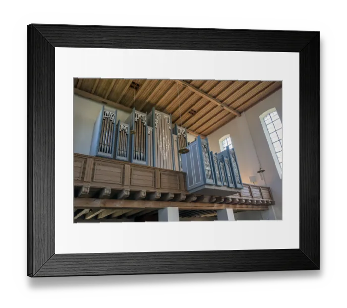 Framed Print : The organ loft, St Mary's is the Catholic parish church Framed Print : The organ loft, St Mary's is the Catholic parish church