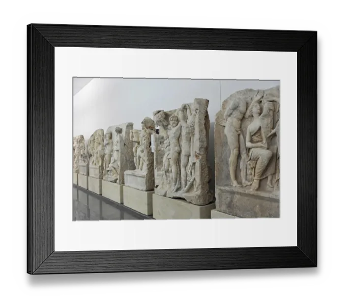 Framed Print : Excavation site site of the ancient city of Aphrodisias Framed Print : Excavation site site of the ancient city of Aphrodisias