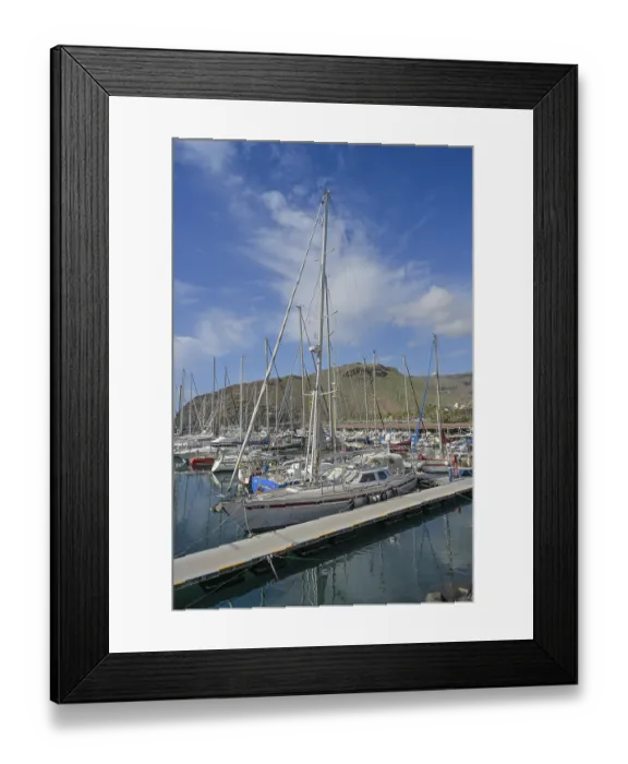 Framed Print : Marina, San Sebastian de La Gomera Framed Print : Marina, San Sebastian de La Gomera