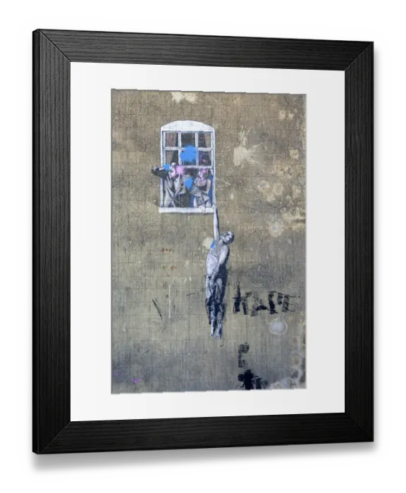 Framed Print : Well Hung Lover Frogmore Street