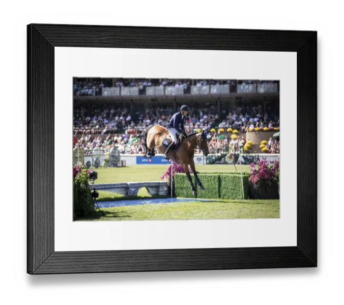 Framed Print : Daniel Deusser of Germany and riding Killer Queen VDM compete in the first round of the 1 Framed Print : Daniel Deusser of Germany and riding Killer Queen VDM compete in the first round of the 1