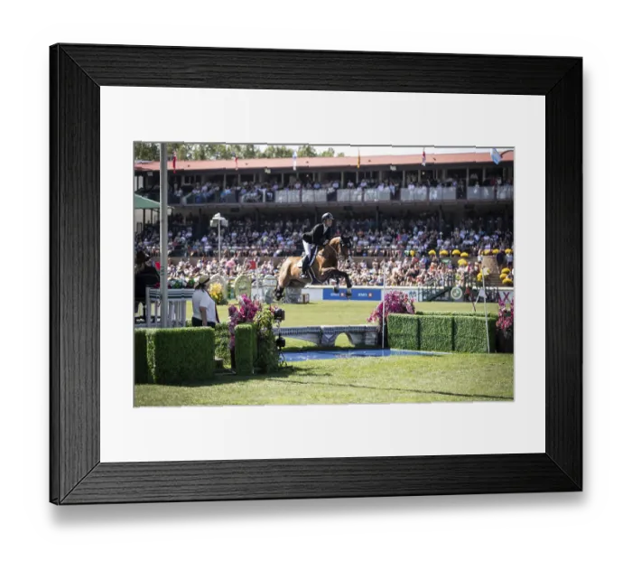 Framed Print : Scott Brash of Great Britain and riding Hello Jefferson compete in the first round of the 1 Framed Print : Scott Brash of Great Britain and riding Hello Jefferson compete in the first round of the 1