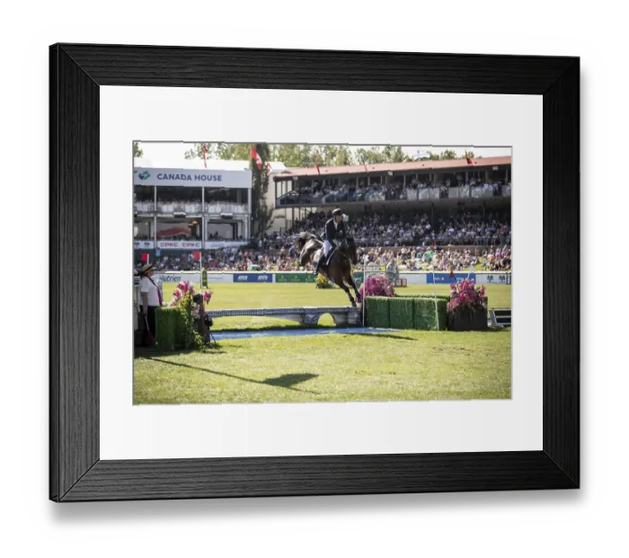 Framed Print : Armando Trapote of Spain and riding Tornado VS compete in the first round of the 1 Framed Print : Armando Trapote of Spain and riding Tornado VS compete in the first round of the 1