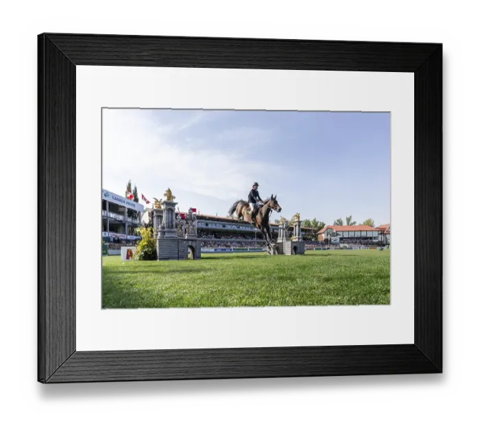 Framed Print : British rider Tim Gredley riding Medoc De Toxandria competes in the second round Framed Print : British rider Tim Gredley riding Medoc De Toxandria competes in the second round
