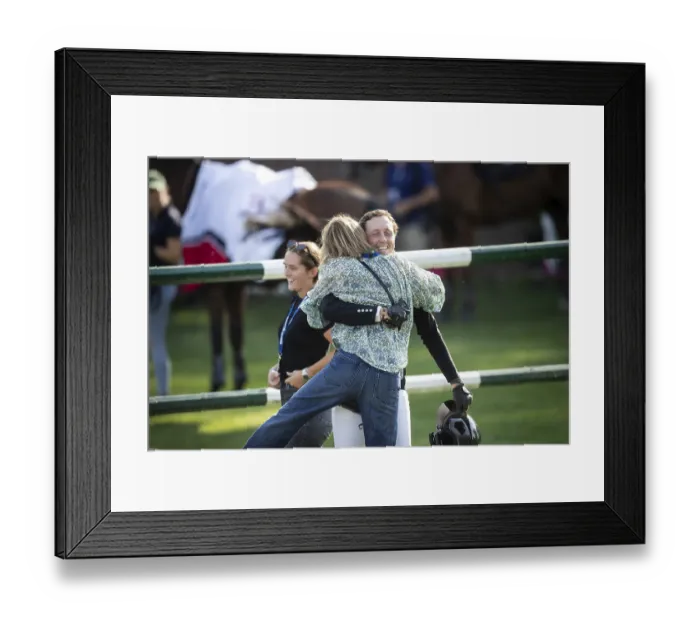 Framed Print : Celebration time for Team Fuchs as he takes a second win in as many years of the CPKC Internation GP at the Spruce Framed Print : Celebration time for Team Fuchs as he takes a second win in as many years of the CPKC Internation GP at the Spruce